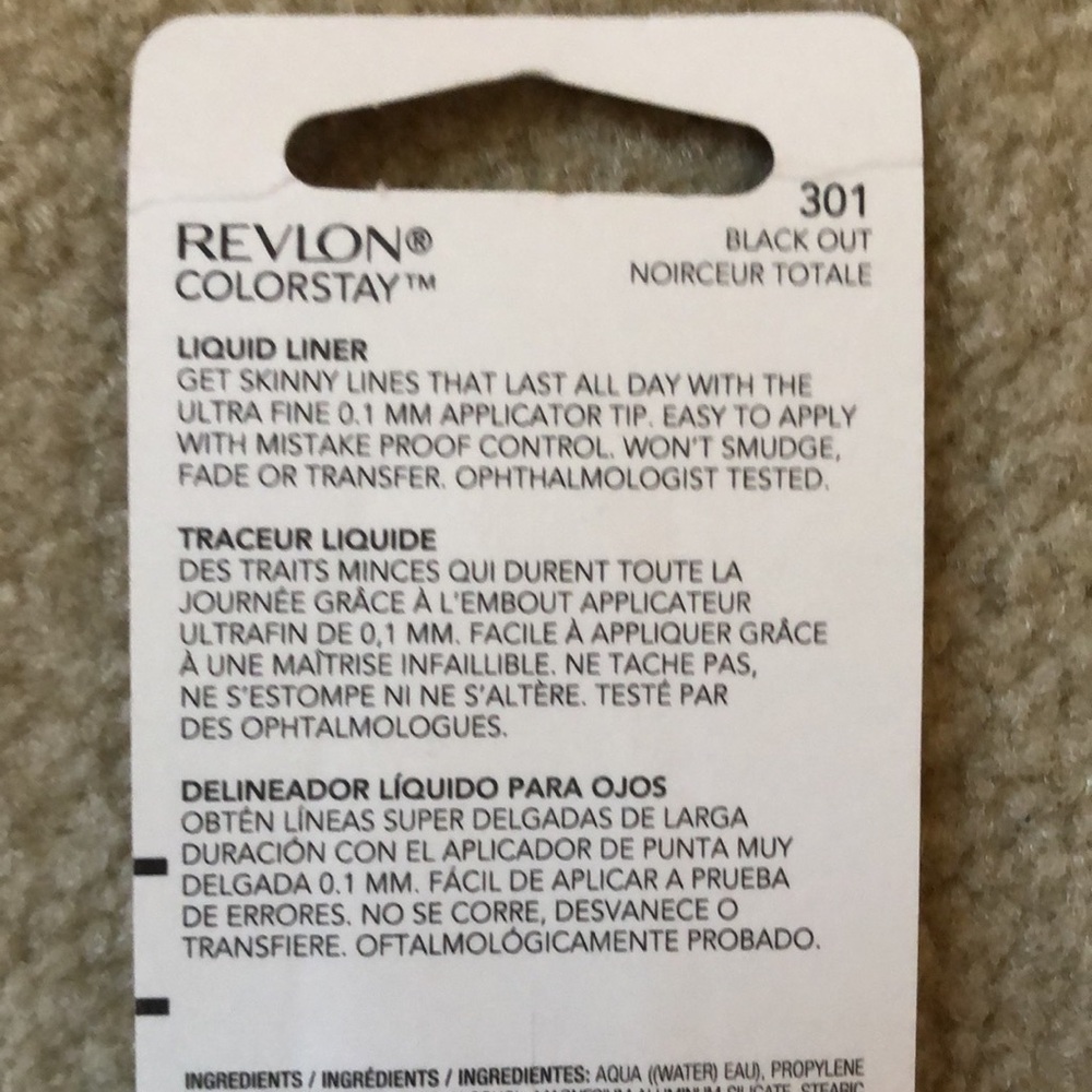 Revlon Black Liquid Eyeliner SKINNY
#301. Set of 2! Brand New UNOPENED - Picture 4 of 7